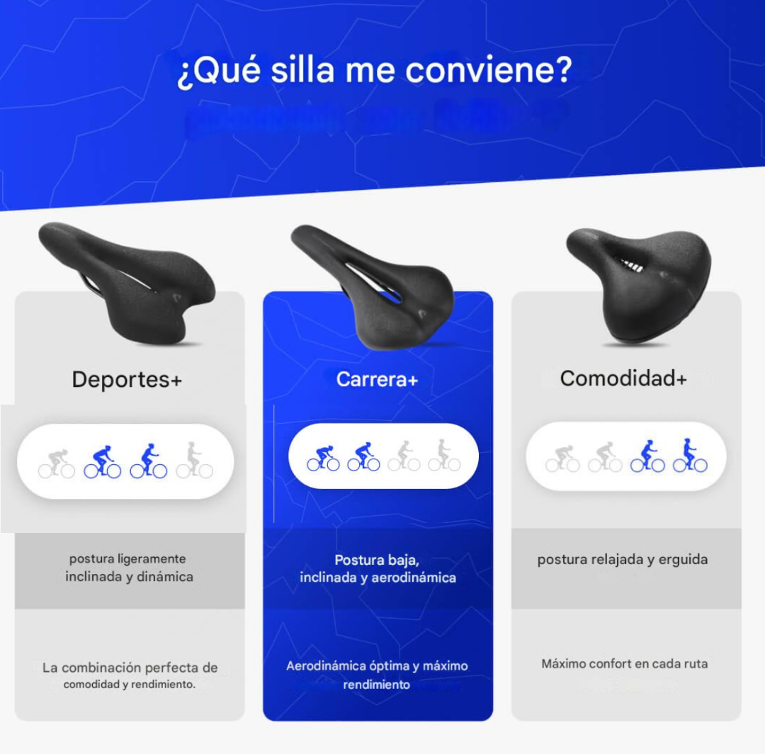 Sillín 3.0 Carrera+